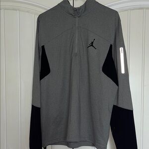 Jordan Gray and Black Men's Jacket